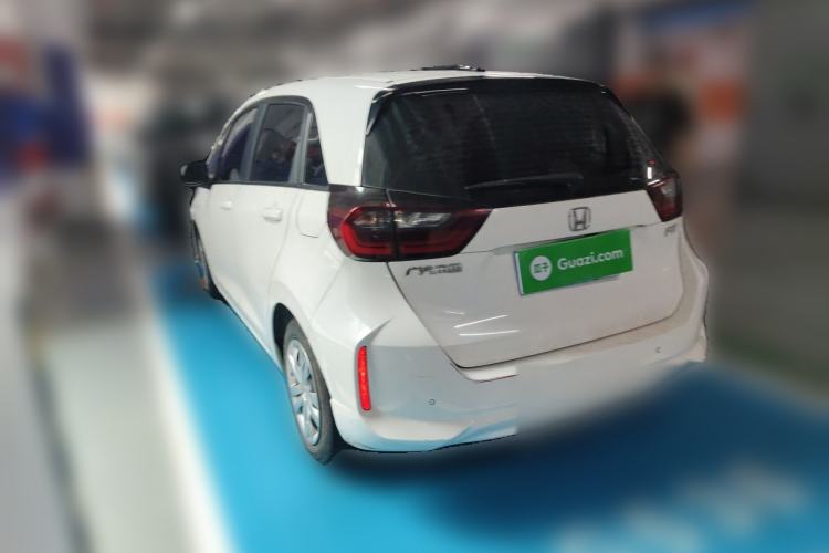 Used Honda Fit 2021 1.5L CVT Trend Edition Rear Left 45 Deg