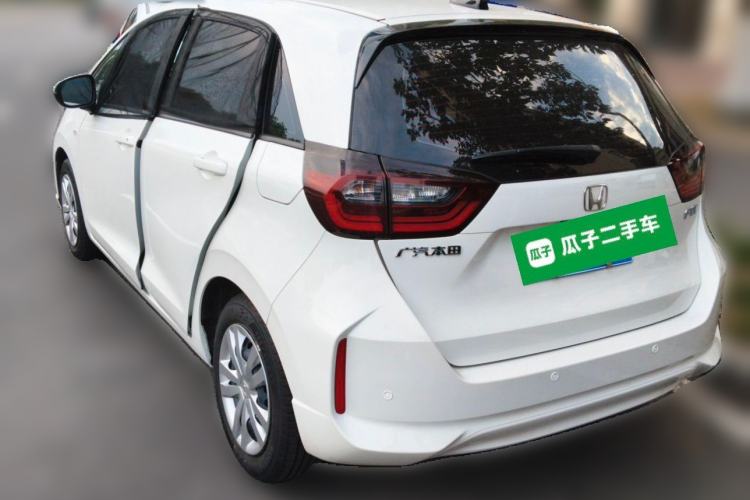 Used Honda Fit 2021 1.5L CVT Trend Edition Rear Left 45 Deg