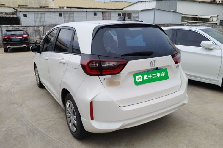 Used Honda Fit 2021 1.5L CVT Trend Edition Rear Left 45 Deg
