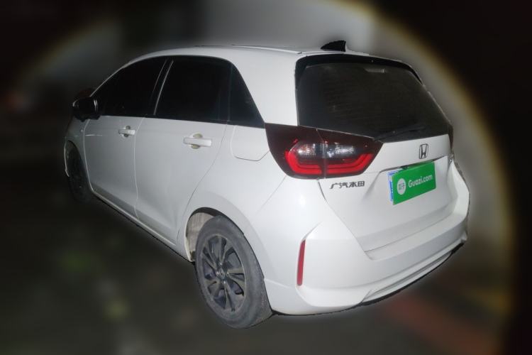 Used Honda Fit 2021 1.5L CVT Trend Edition Rear Left 45 Deg