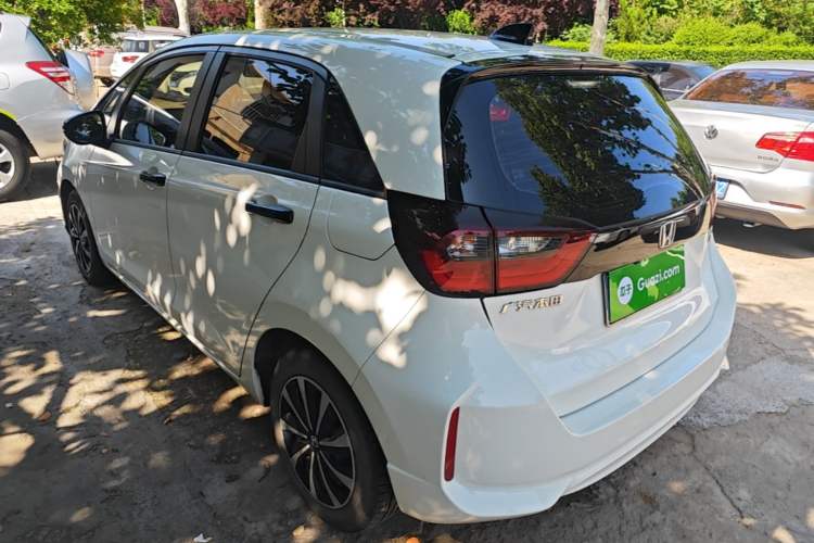 Used Honda Fit 2021 1.5L CVT Trendy Sports Edition Rear Left 45 Deg