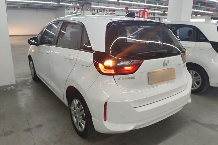 Used Honda Fit 2021 1.5L CVT Trend Edition Rear Left 45 Deg