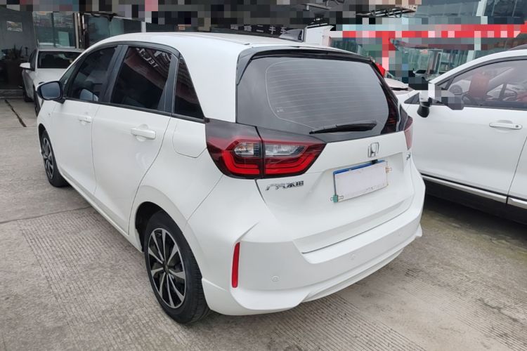 Used Honda Fit 2021 1.5L CVT Trendy Sports Edition Rear Left 45 Deg