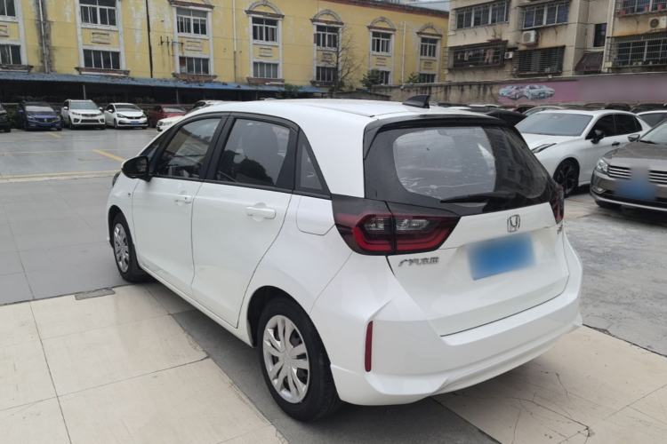 Used Honda Fit 2021 1.5L CVT Trend Edition Rear Left 45 Deg