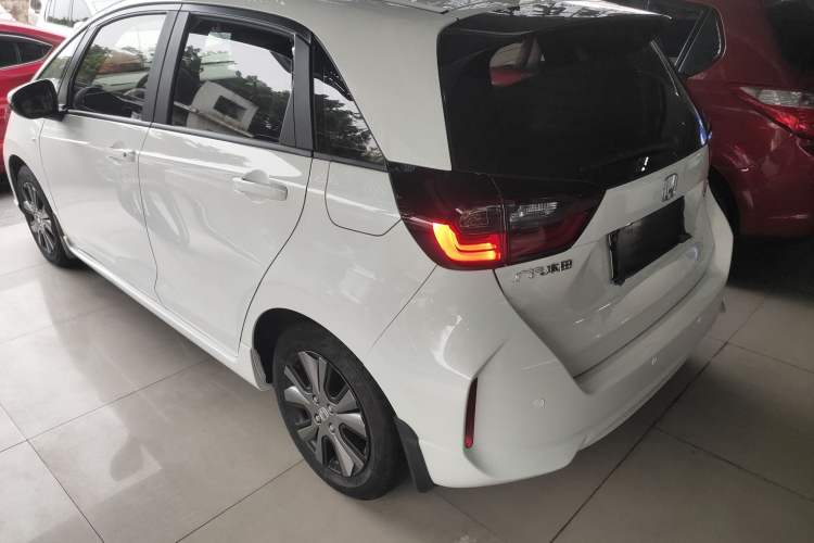 Used Honda Fit 2021 1.5L CVT Trendy Sports Edition Rear Left 45 Deg
