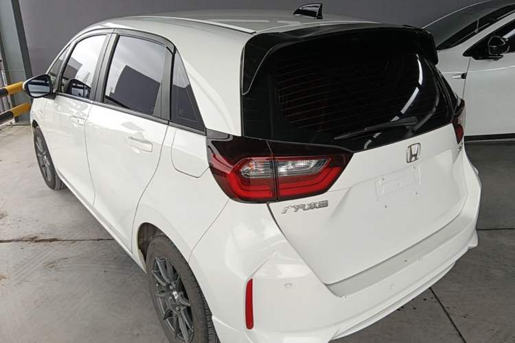 Used Honda Fit 2021 1.5L CVT Trend Edition Rear Left 45 Deg