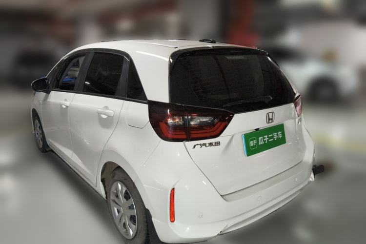 Used Honda Fit 2021 1.5L CVT Trend Edition Rear Left 45 Deg