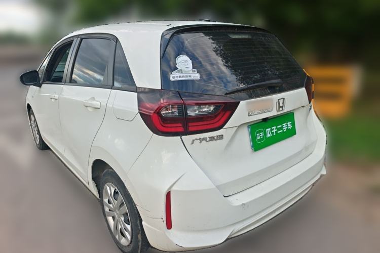 Used Honda Fit 2021 1.5L CVT Trend Edition Rear Left 45 Deg
