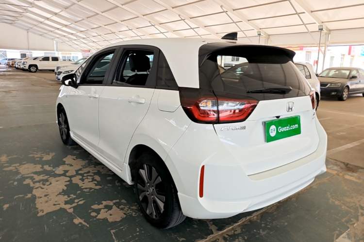 Used Honda Fit 2021 1.5L CVT Trendy Sports Edition Rear Left 45 Deg
