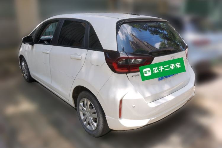 Used Honda Fit 2021 1.5L CVT Trend Edition Rear Left 45 Deg