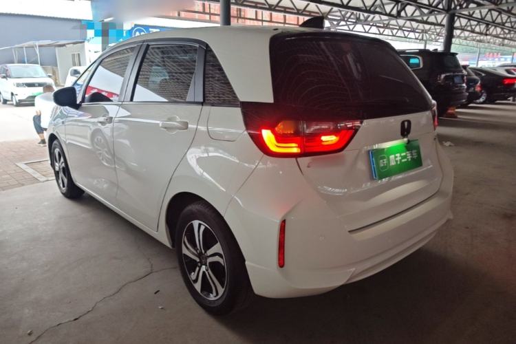 Used Honda Fit 2021 1.5L CVT Trend Edition Rear Left 45 Deg
