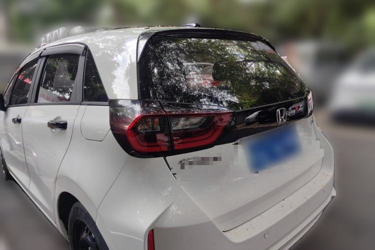 Used Honda Fit 2021 1.5L CVT Trendy Edition Rear Left 45 Deg