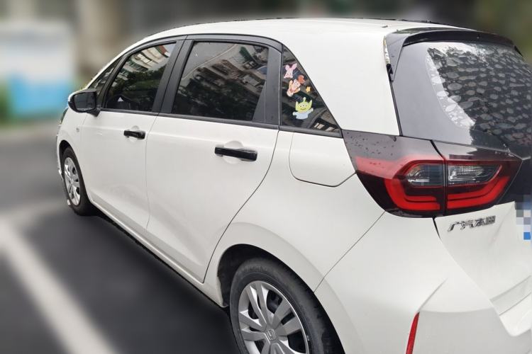 Used Honda Fit 2021 1.5L CVT Trendy Edition Rear Left 45 Deg