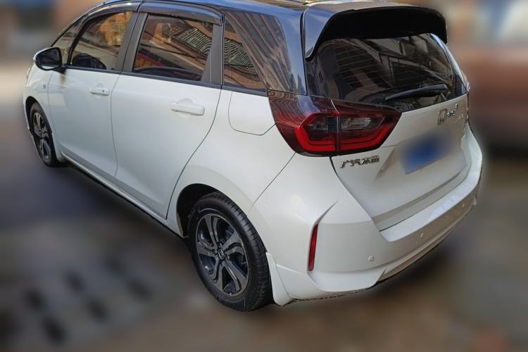 Used Honda Fit 2021 1.5L CVT Trend Edition Rear Left 45 Deg