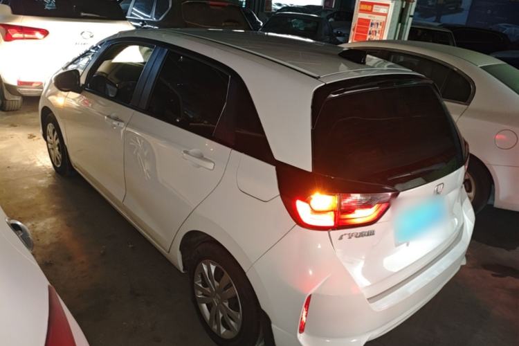 Used Honda Fit 2021 1.5L CVT Trend Edition Rear Left 45 Deg