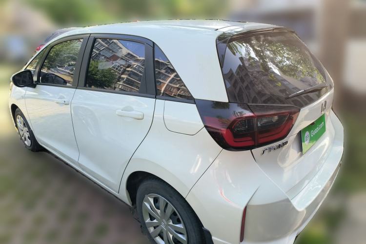 Used Honda Fit 2021 1.5L CVT Trend Edition Rear Left 45 Deg