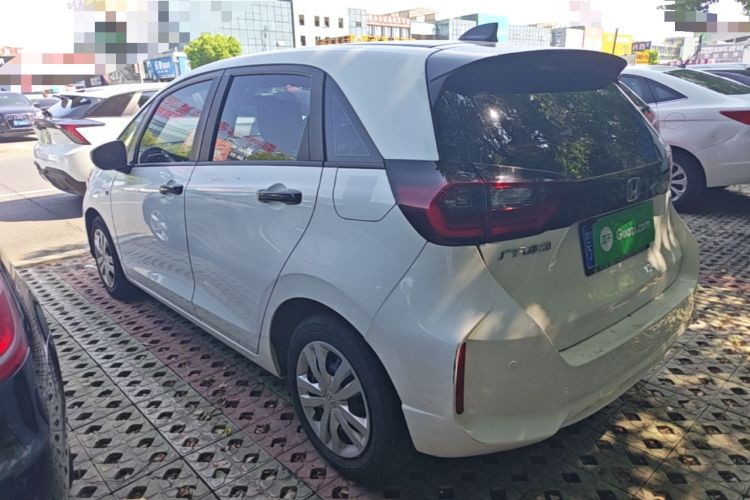 Used Honda Fit 2021 1.5L CVT Trendy Edition Rear Left 45 Deg