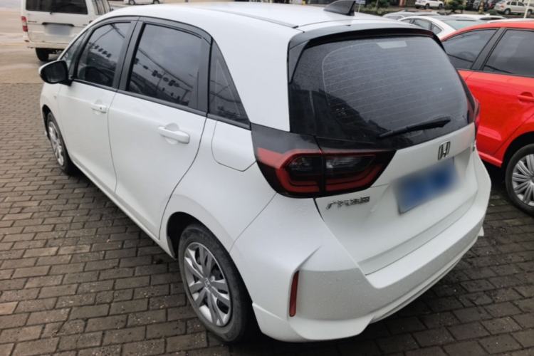 Used Honda Fit 2021 1.5L CVT Trend Edition Rear Left 45 Deg