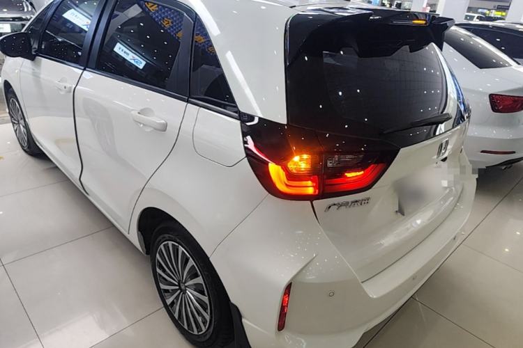 Used Honda Fit 2021 1.5L CVT Trend Edition Rear Left 45 Deg