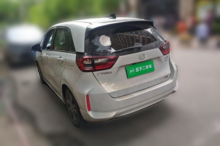 Used Honda Fit 2021 1.5L CVT Trendy Sports Edition Rear Left 45 Deg