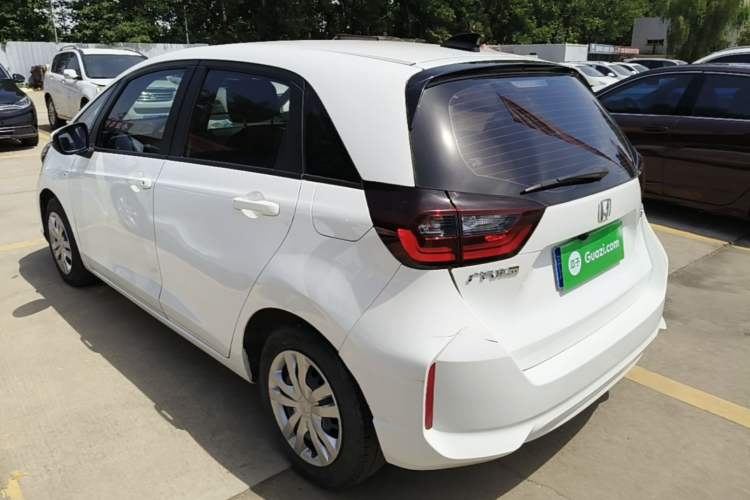 Used Honda Fit 2021 1.5L CVT Trend Edition Rear Left 45 Deg