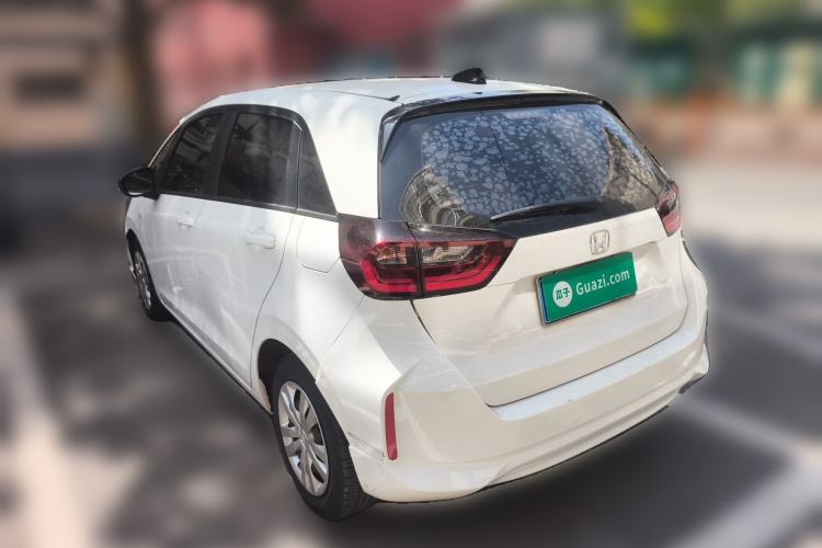 Used Honda Fit 2021 1.5L CVT Trend Edition Rear Left 45 Deg