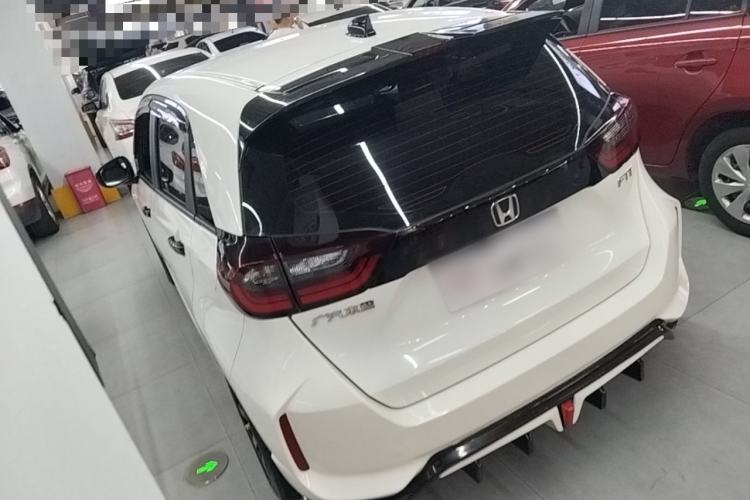Used Honda Fit 2021 1.5L CVT Trendy Edition Rear Left 45 Deg