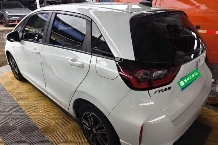 Used Honda Fit 2021 1.5L CVT Trendy Run Pro Edition Rear Left 45 Deg