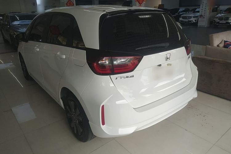 Used Honda Fit 2021 1.5L CVT Trend Edition Rear Left 45 Deg
