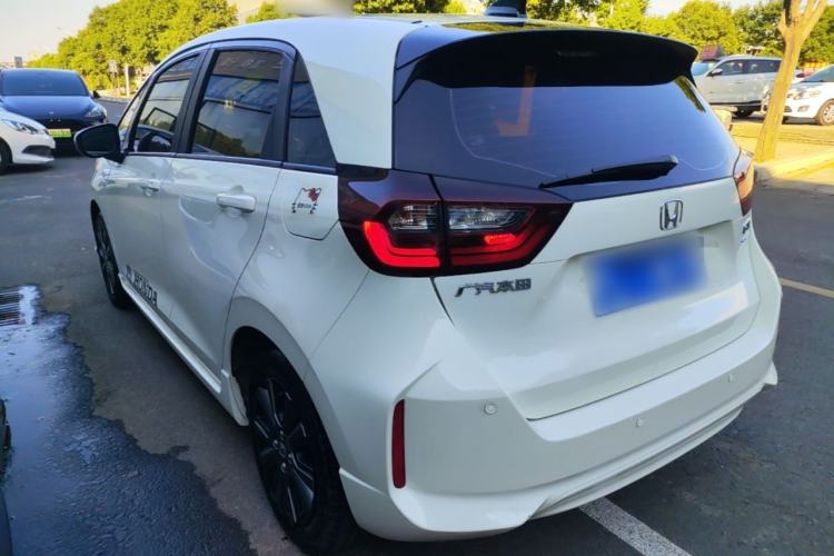 Used Honda Fit 2021 1.5L CVT Trendy Sports Edition Rear Left 45 Deg