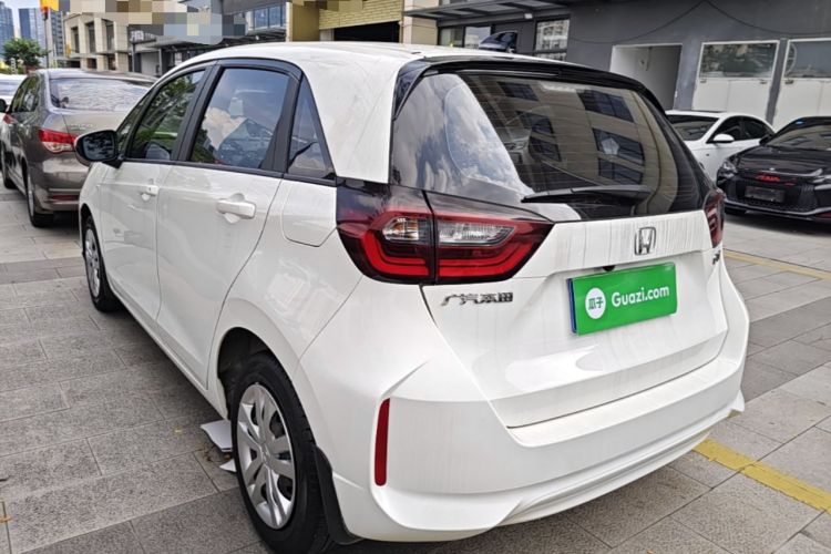 Used Honda Fit 2021 1.5L CVT Trend Edition Rear Left 45 Deg