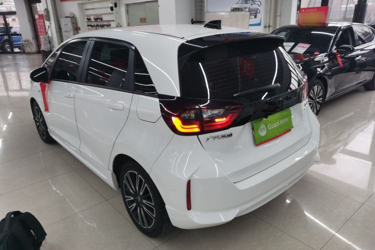 Used Honda Fit 2021 1.5L CVT Trendy Run Pro Edition Rear Left 45 Deg