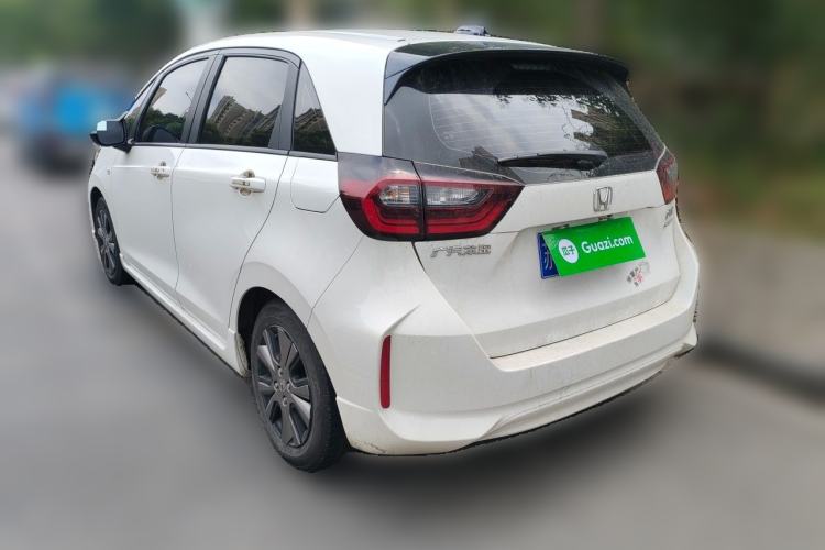 Used Honda Fit 2021 1.5L CVT Trendy Sports Edition Rear Left 45 Deg