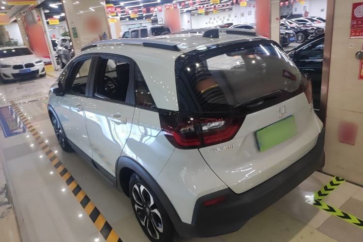 Used Honda Fit 2021 1.5L CVT Trendy Version Rear Left 45 Deg
