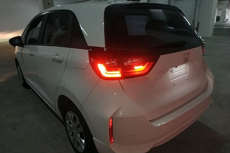 Used Honda Fit 2021 1.5L CVT Trend Edition Rear Left 45 Deg