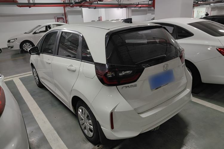 Used Honda Fit 2021 1.5L CVT Trend Edition Rear Left 45 Deg