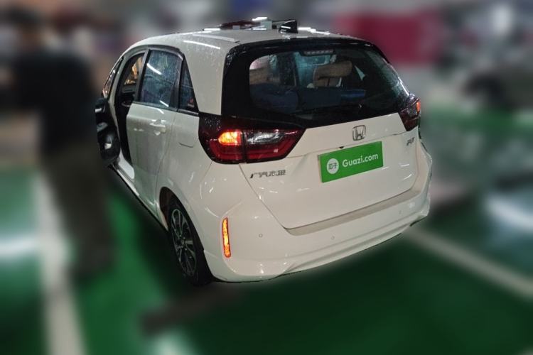 Used Honda Fit 2021 1.5L CVT Trend Edition Rear Left 45 Deg
