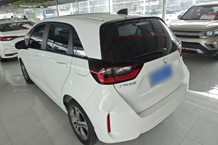 Used Honda Fit 2021 1.5L CVT Trend Edition Rear Left 45 Deg