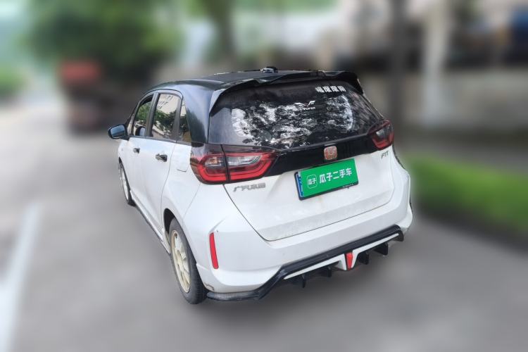 Used Honda Fit 2021 1.5L CVT Trendy Edition Rear Left 45 Deg
