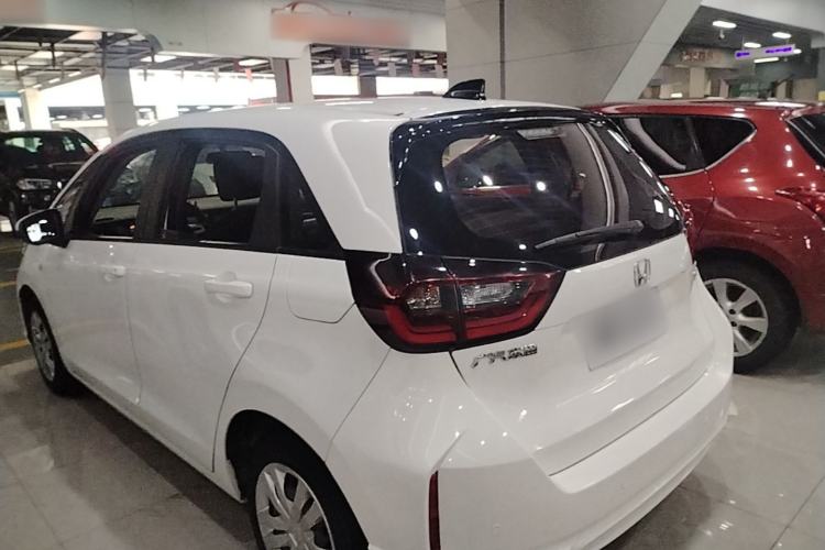 Used Honda Fit 2021 1.5L CVT Trend Edition Rear Left 45 Deg