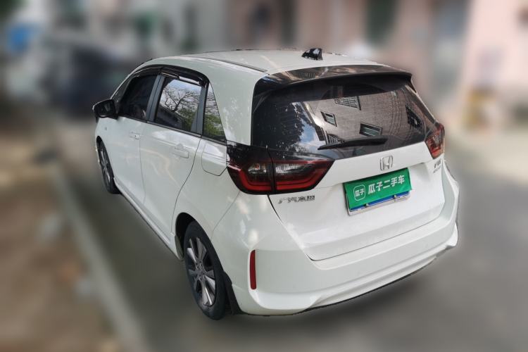 Used Honda Fit 2021 1.5L CVT Trendy Sports Edition Rear Left 45 Deg