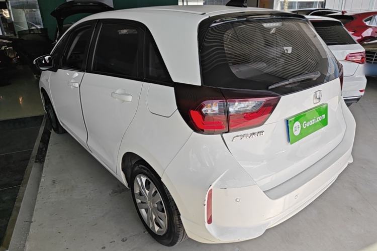 Used Honda Fit 2021 1.5L CVT Trend Edition Rear Left 45 Deg