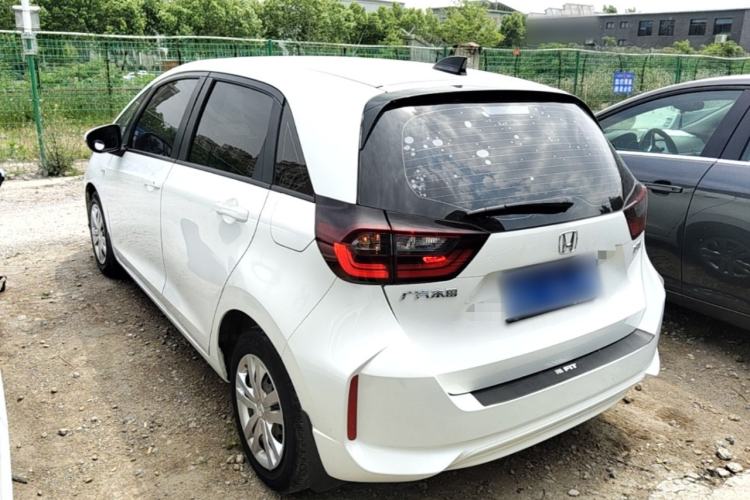 Used Honda Fit 2021 1.5L CVT Trend Edition Rear Left 45 Deg