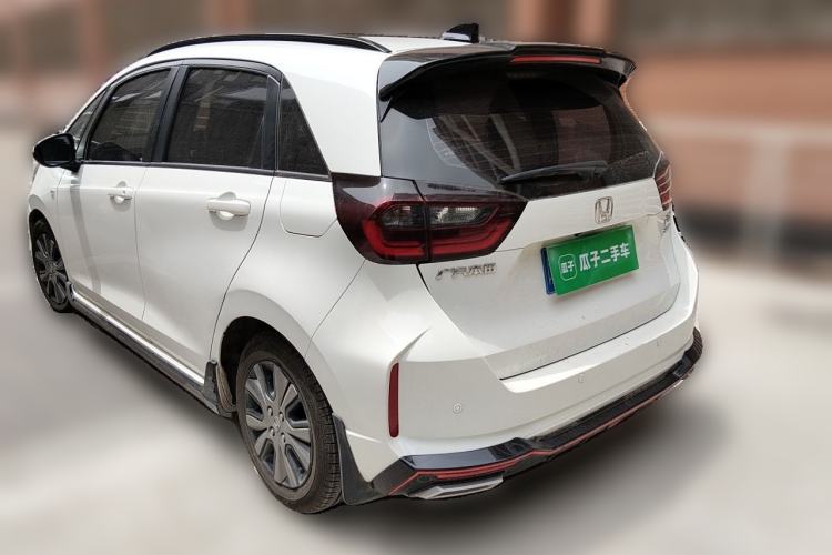Used Honda Fit 2021 1.5L CVT Trendy Sports Edition Rear Left 45 Deg