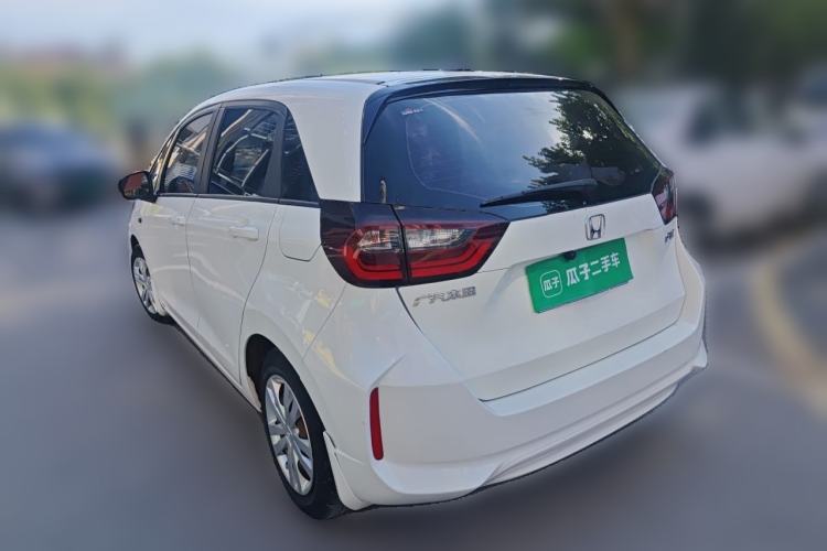 Used Honda Fit 2021 1.5L CVT Trend Edition Rear Left 45 Deg