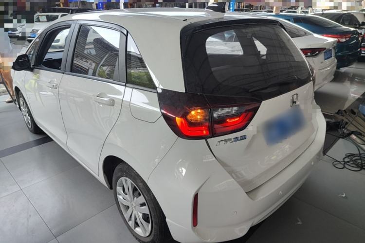 Used Honda Fit 2021 1.5L CVT Trend Edition Rear Left 45 Deg