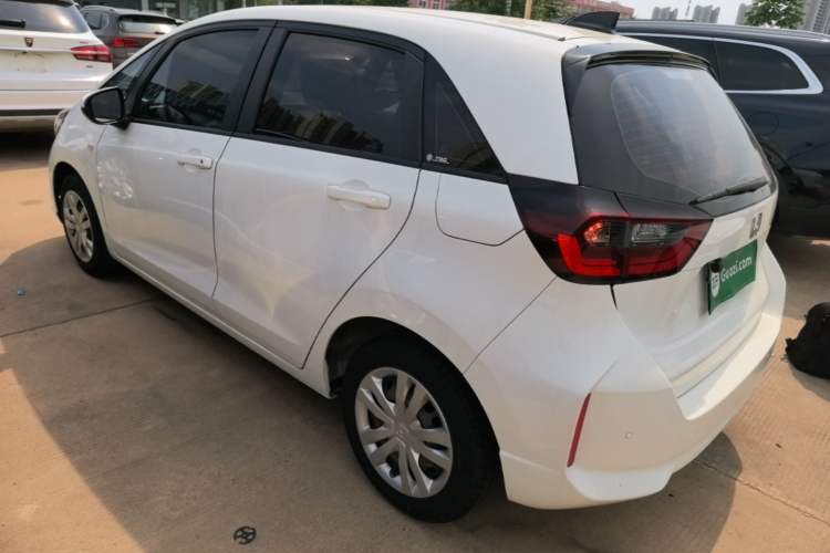 Used Honda Fit 2021 1.5L CVT Trend Edition Rear Left 45 Deg
