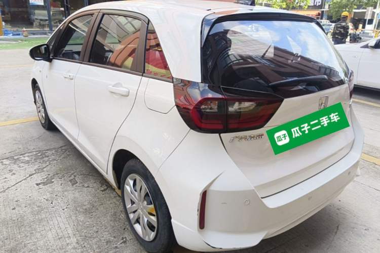 Used Honda Fit 2021 1.5L CVT Trend Edition Rear Left 45 Deg