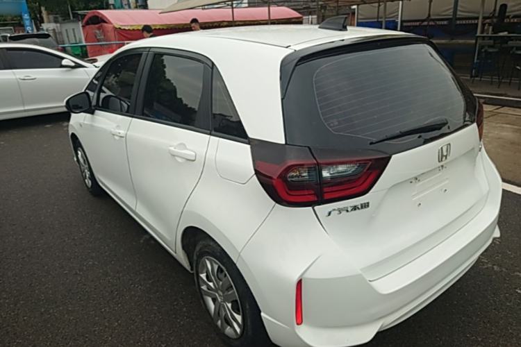 Used Honda Fit 2021 1.5L CVT Trend Edition Rear Left 45 Deg