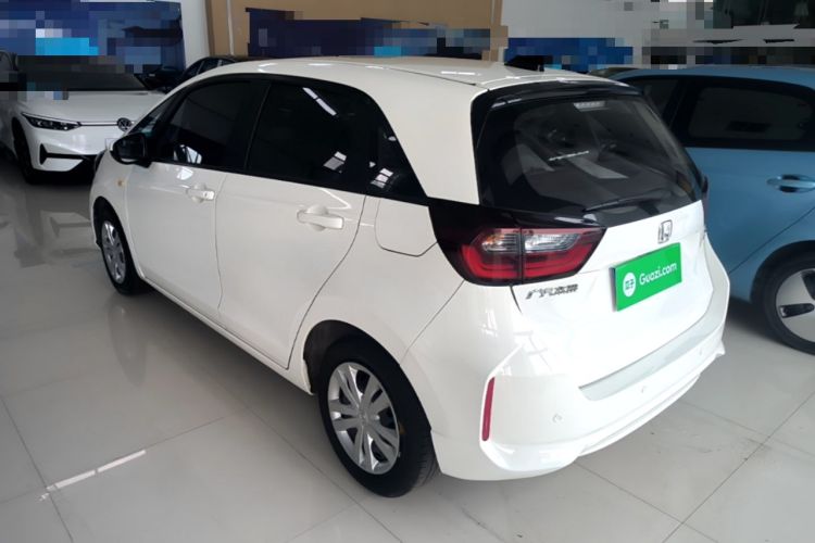 Used Honda Fit 2021 1.5L CVT Trend Edition Rear Left 45 Deg
